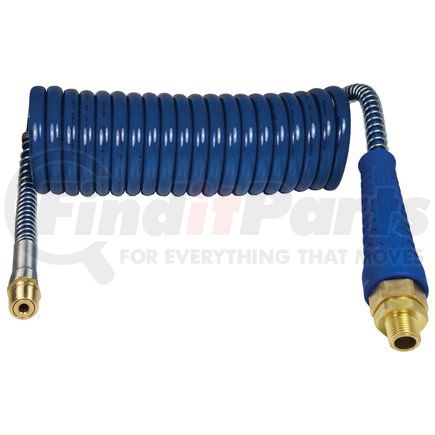 16A12BH by TECTRAN - ARMORFLEX-HD, Blue Armorcoil Aircoil with Handle, 12 ft., 12" x 12" Leads