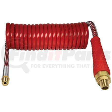 16A12RH by TECTRAN - ARMORFLEX-HD, Red Armorcoil Aircoil with Handle, 12 ft., 12" x 12" Leads