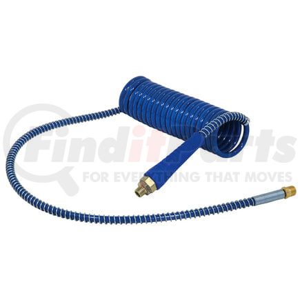 16A2024BH by TECTRAN - ARMORFLEX-HD, Blue Armorcoil Aircoil with Handle, 20 ft., 24� x 12� Leads