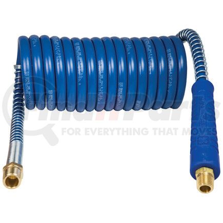 16P12BH by TECTRAN - 12 ft. PROFLEX-SP Blue Service Aircoil with Handles, 12" x 12" Leads