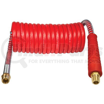 16P12RH by TECTRAN - 12 ft. PROFLEX-SP Red Emergency Aircoil with Handles, 12" x 12" Leads