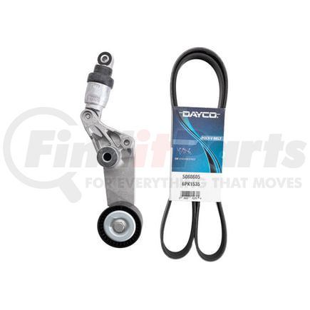 5060605K1 by DAYCO - SERPENTINE BELT KIT, DAYCO