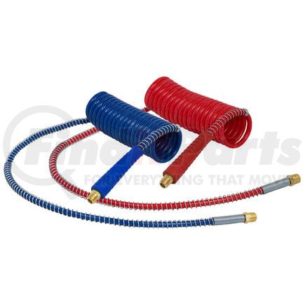 17P12-40H by TECTRAN - 12 ft. PROFLEX-SP Red and Blue Aircoil with Handles, 40" x 12" Leads