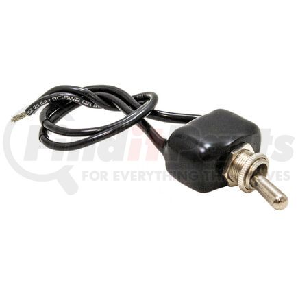 Tectran 19-0059 Toggle Switch Toggle Switch - 12V, 25 AMP, OFF-Momentary-ON, (2) 16 ga. Leads, Nickel Knob, S.P.S.T
