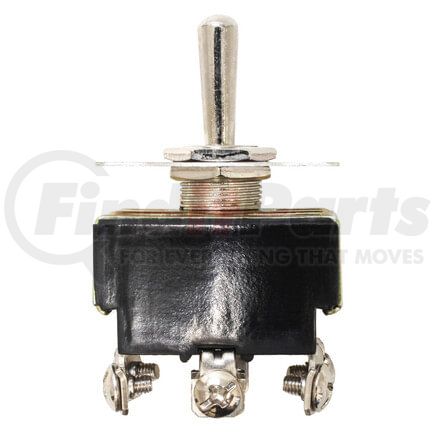 19-1021 by TECTRAN - Toggle Switch - 12V, 10 AMP, Mom.ON-OFF-Mom.ON, 6 Screw, Chrome Knob, D.P.D.T