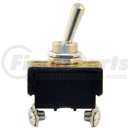 19-1025 by TECTRAN - Toggle Switch - 12V, 10 AMP, ON-OFF, 4 Screw, Chrome Knob, D.P.S.T