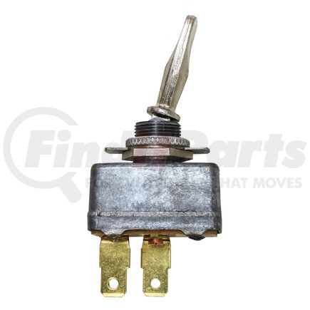 19-1414 by TECTRAN - Toggle Switch - 12V, 30 AMP, ON-OFF, 2 Blade, Chrome Knob, S.P.S.T