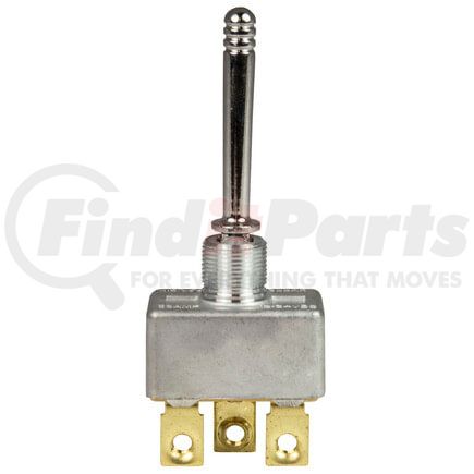 19-1423 by TECTRAN - Toggle Switch - 12V, 50 AMP, Mom.ON-OFF-Mom.ON, 3 Screw, Chrome Knob, S.P.D.T