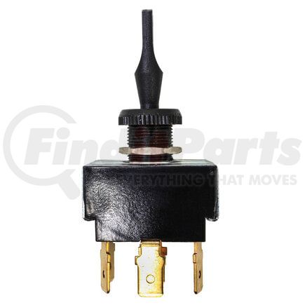 19-1432Q by TECTRAN - Toggle Switch - 12V, 25 AMP, ON/OFF/ON, 6 Blade, Black Knob, D.P.D.T