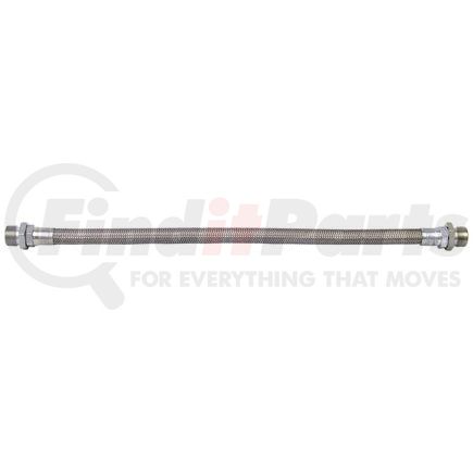 19DC318 by TECTRAN - Air Brake Compressor Discharge Hose - 18 in., Stainless Steel Outer Braid