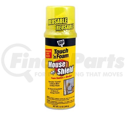DAP 7565012506 Multi-Purpose Sealant Foam Sealant, 12 oz. Mouse Shield Foam Sealant and Blocker Cream