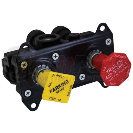 TV800516 by TECTRAN - Air Brake Manifold Control Valve - Model MV, 0.27 Mounting Holes, 1/4 in. Port