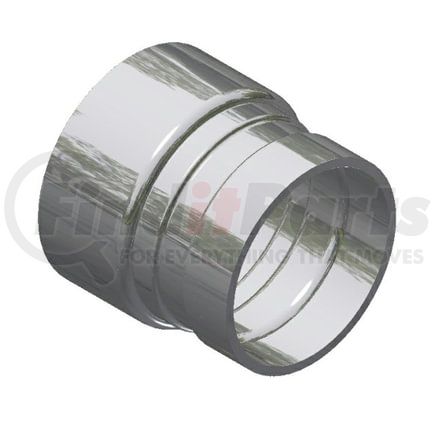 41318B by ALLEGHENY VALVE & COUPLING - Nipple: 2.5" Aluminum Belled x Grooved