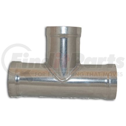 T40279A by ALLEGHENY VALVE & COUPLING - Tee: 2" Aluminum Long Radius - TUBE-FLOW -