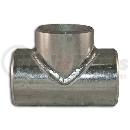 T40727C.40 by ALLEGHENY VALVE & COUPLING - Tee: 4" Aluminum Sch 40 Short Radius Beveled