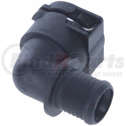 Motorad CH8045 HVAC Heater Hose Connector HVAC Heater Hose Connector 12 mm ID, 90 Deg. Elbow to 12 mm ID Barbed