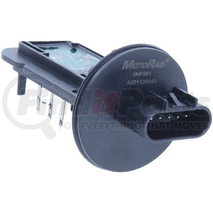 3MF351 by MOTORAD - Mass Air Flow Sensor with Housing Assembly