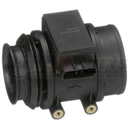 AF10603 by DELPHI - Mass Air Flow Sensor - with Housing, Bolt-On Type, Black