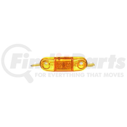 168A by PETERSON LIGHTING - 168A/R Series Piranha&reg; LED Slim-Line Mini Clearance and Side Marker Lights - Amber