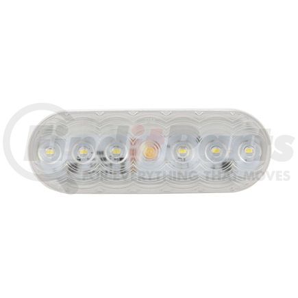 820C-7 by PETERSON LIGHTING - 820C-7/823C-7 LumenX® Oval LED Back-Up Light, AMP - Clear, Grommet Mount