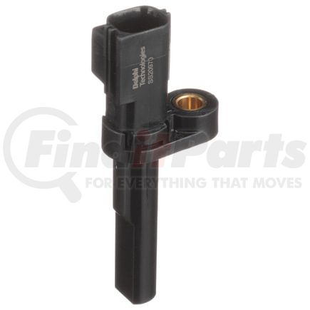 SS20970 by DELPHI - ABS Wheel Speed Sensor - Front, LH, Female Square Connector, Male Spade Terminal