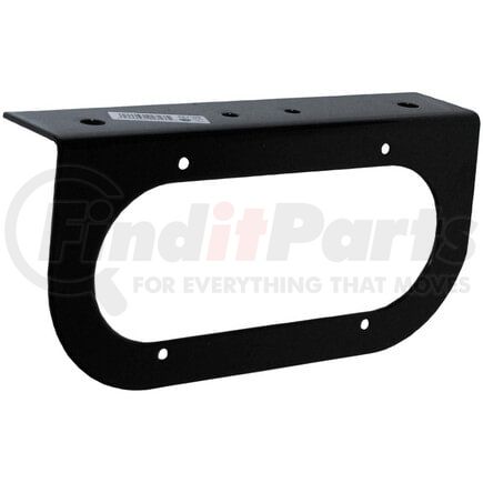 421-09 by PETERSON LIGHTING - Bracket, Oval, Steel, 6.5"X2.25", poly bag