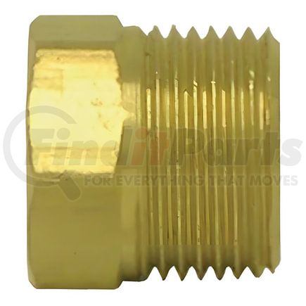 141-8 by TECTRAN - Inverted Flare Fitting - Brass, Nut, 1/2 inches Tube Size