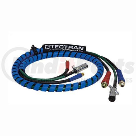 168157 by TECTRAN - Articflex Air Brake Hose and Power Cable Assembly - 15 ft., 3-in-1 AirPower Lines