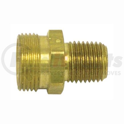 Tectran 181201-8 Air Brake Air Line Fitting Air Brake Air Line Fitting - Brass, 1/2 in. Thread, 7/8-20 in. Straight Thread