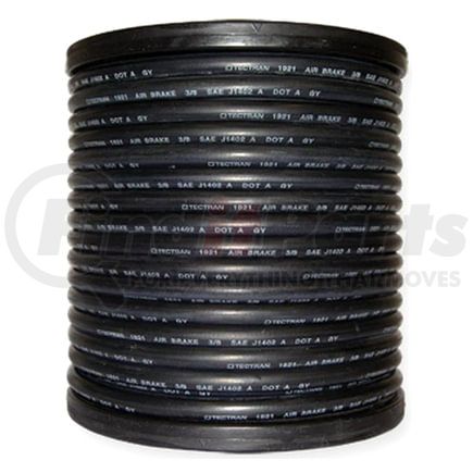 1921-6-T by TECTRAN - Air Brake Hose - 50 ft., Black, 3/8 in. Nominal I.D, 3/4 in. Nominal O.D