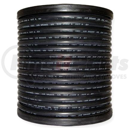 1921-8-T by TECTRAN - Air Brake Hose - 50 ft., Black, 1/2 in. Nominal I.D, 7/8 in. Nominal O.D