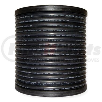 1921-8-1 by TECTRAN - Air Brake Hose - 100 ft., Black, 1/2 in. Nominal I.D, 7/8 in. Nominal O.D