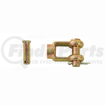 2010-88 by TECTRAN - Brake Clevis - Brass, 1/2 inches-20 A, 1-1/4 inches B, Assembly