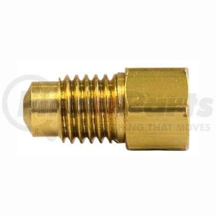 47897 by TECTRAN - Inverted Flare Fitting - Brass, 5/16 Male, 3/16 Female, Dual Master Cylinder Adapter