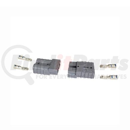 5007-4-R by TECTRAN - Battery Connector - 2/0 Gauge, 350 AMP, 0.484in. I.D Contact, Gray Housing