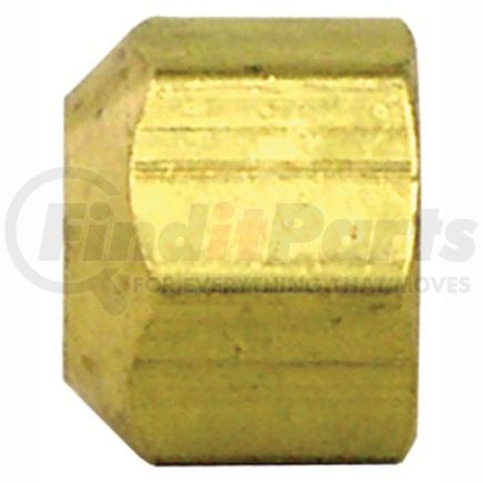 56-4 by TECTRAN - Flare Fitting - Brass, Cap Nut, 1/4, inches Tube