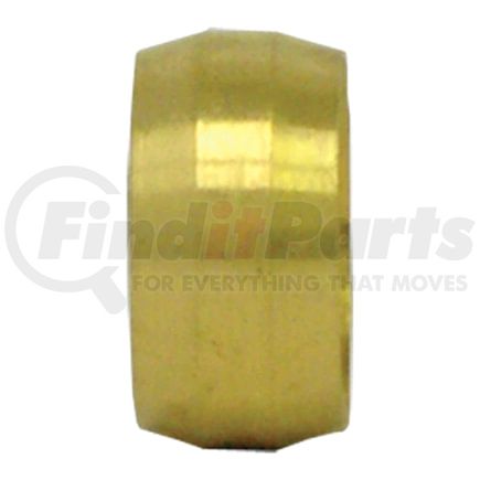 60-6 by TECTRAN - Compression Fitting Sleeve - Brass, 3/8 inches Tube Size, Sleeve