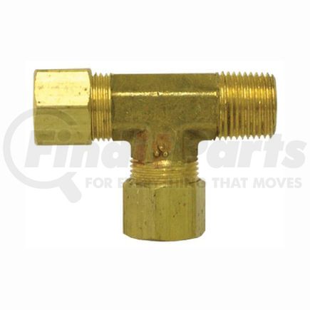 71-6B by TECTRAN - Male Run Tee 3/8"Tube-1/4"Thrd