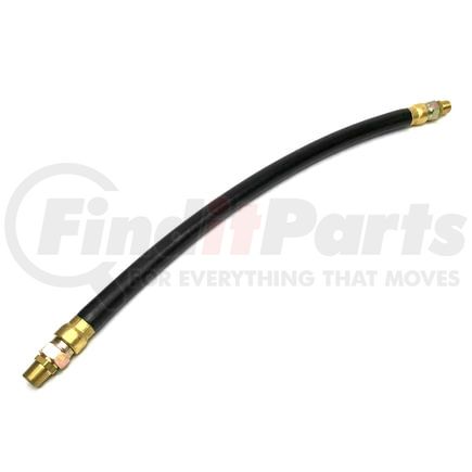 21372 by TECTRAN - 1/2" Air Brake Chamber Hose, 22 in. Long, 3/8" Dual Swivel End Fittings