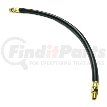 21379 by TECTRAN - 1/2" Air Brake Chamber Hose, 30 in. Long, 3/8" Dual Swivel End Fittings