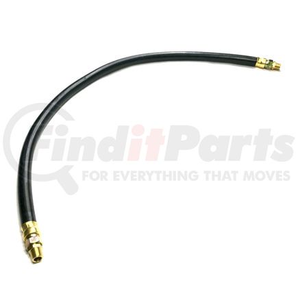 21385 by TECTRAN - 1/2" Air Brake Chamber Hose, 40 in. Long, 3/8" Dual Swivel End Fittings