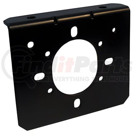 38016 by TECTRAN - Heavy Duty Receptacle Mounting Bracket for 7-Way SAE Bull Nose Sockets