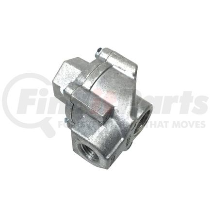 14078 by TECTRAN - Air Brake Quick Release Valve - (2) 1/4 in. Port, 3/8 in. Exhaust Port, Zinc Die-Cast