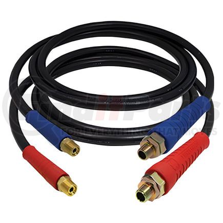 20205 by TECTRAN - 3/8 in. Air Brake Hose, 15 ft. Long, with 1/2" Red and Blue FLEXGrip-HD Handles