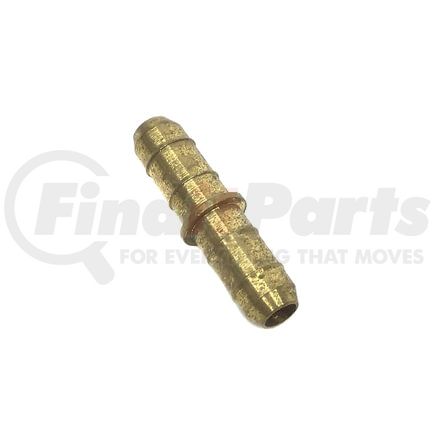 89459 by TECTRAN - Air Tool Hose Barb - Brass, 1/4 in. Tube O.D, Union Tube to Tube