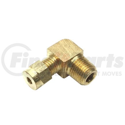 89457 by TECTRAN - Transmission Air Line Fitting - Brass, 1/8 in. Tube, 1/8 in. Thread, Elbow