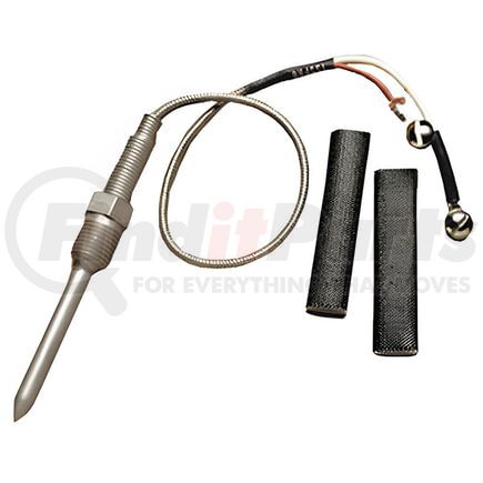 49302 by TECTRAN - Thermocouple - 1/4 in. NPTF, 0-1600 deg. F, 2.25 in., Solid Probes, Stainless Still Tip