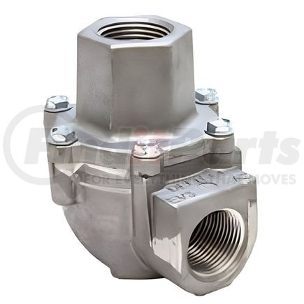 14080 by TECTRAN - Air Brake Quick Release Valve - (2) 3/4 in. Port, 3/4 in. Exhaust Port, Zinc Die-Cast