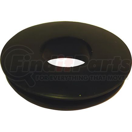 16008 by TECTRAN - Air Brake Gladhand Seal - Rubber, Full Faced, Emergency, 45 deg. without Filter