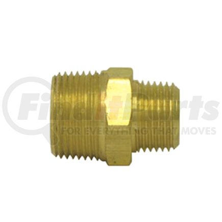 88190 by TECTRAN - Air Brake Reduction Nipple - Brass, 3/4 in. Pipe Thread A, 3/4 in. Pipe Thread B